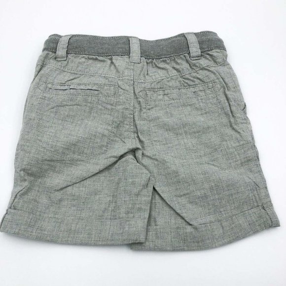 NWT Boys Dressy Chino Sz 2T Shorts Cat & Jack Gray - Picture 4 of 5